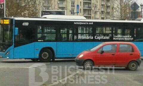 In Bucuresti, autobuzele nu vor mai circula pe calea proprie a tramvaielor in perioada 27 decembrie – 27 martie
