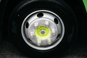 Photo monitoring system for tire pressure