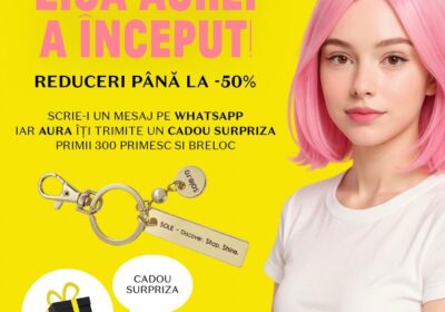 „Ziua AUREI” – prima campanie din România în care un avatar AI își sărbătorește ziua și îți oferă cadouri și produse personalizate direct din WhatsApp