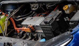 Photo car battery
