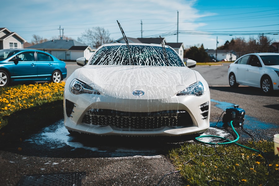 Photo car washing mistakes