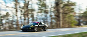 Photo sporty driving