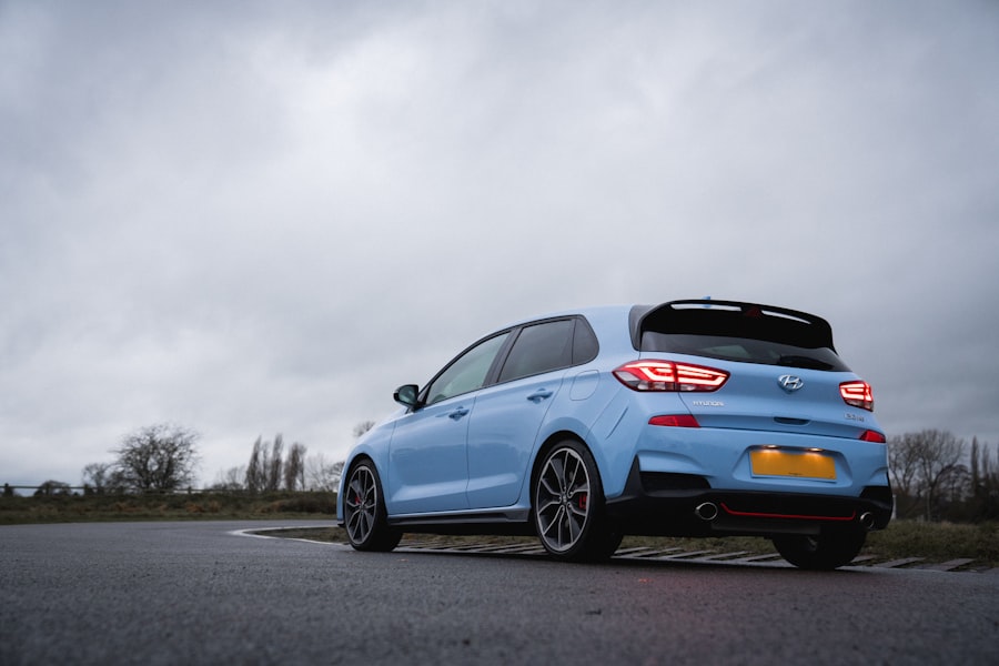 Photo sporty driving