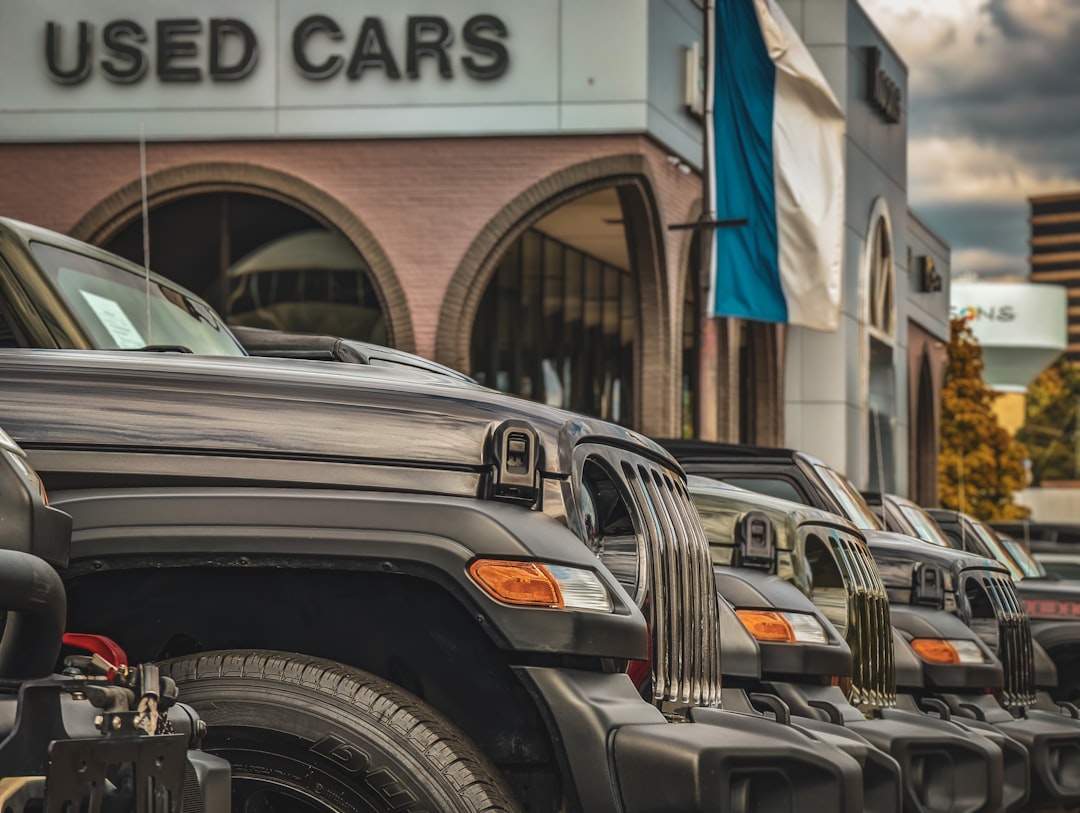 Photo buying a used car