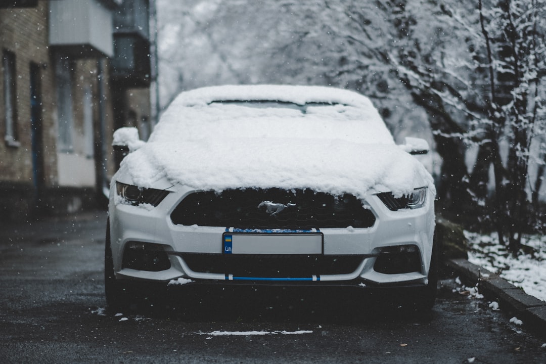 Photo winter car preparation
