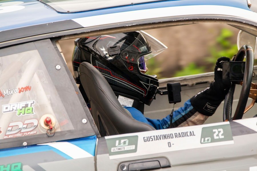 rally driver prep